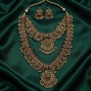 Big Necklace  + Small Necklace + Earring-3 Set