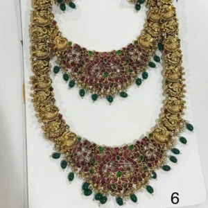 Big Necklace +  Small Necklace + Earring-3 Set